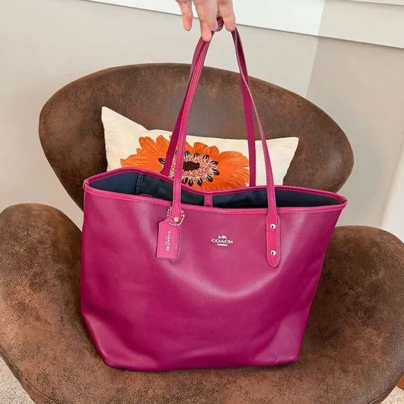 COACH CITY TOTE 2015 LEATHER W/HANGTAG STYLE F35355 - Picture 3 of 14